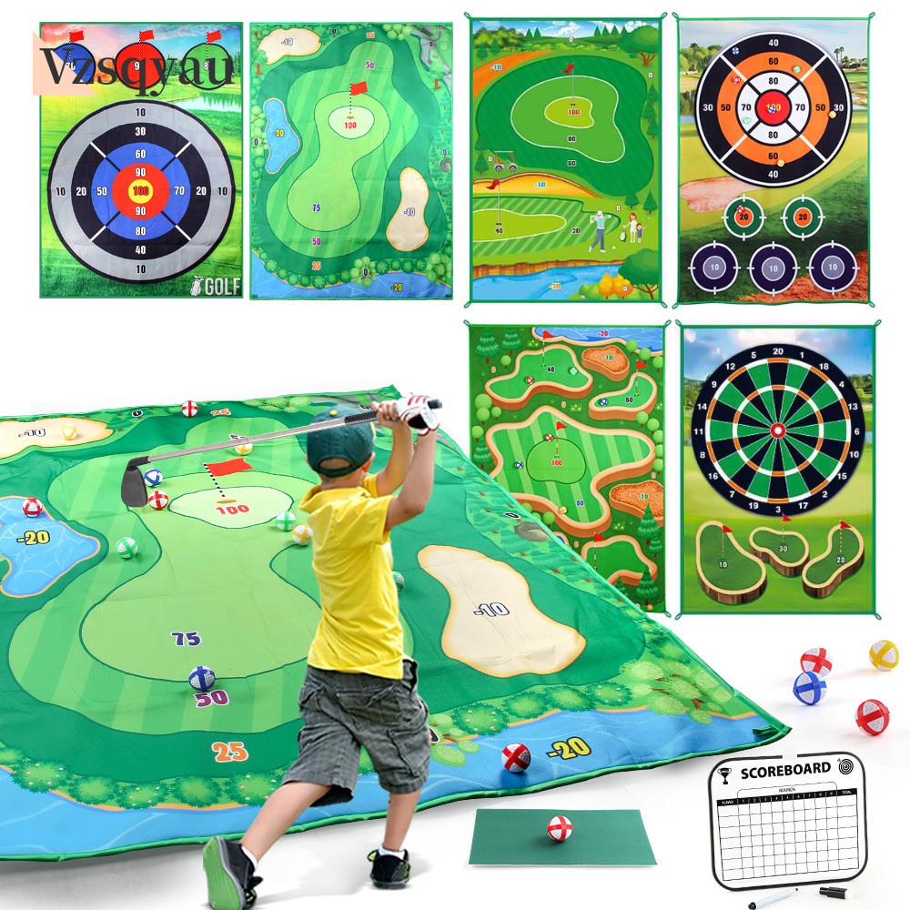 Party Games Golf - Oyun Matı Silinebilir Skor Tahtası Kulüp