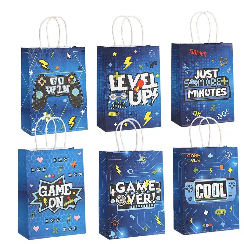 Party Games Group - 6/24 adet video oyunu tema kağıt