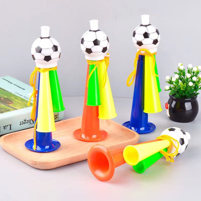 Party Games You Can Play - 4/8/12/16 adet futbol kornası düdük müzik