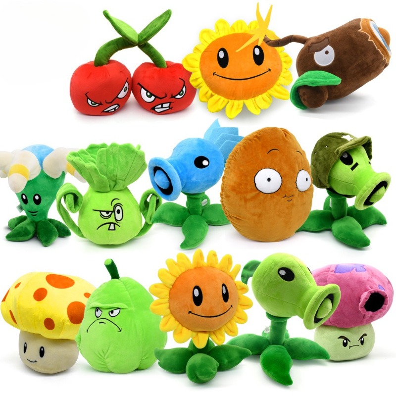 Party Games Kids Birthday - Bitkiler Zombilere Karşı Oyunu Periferik Peluş