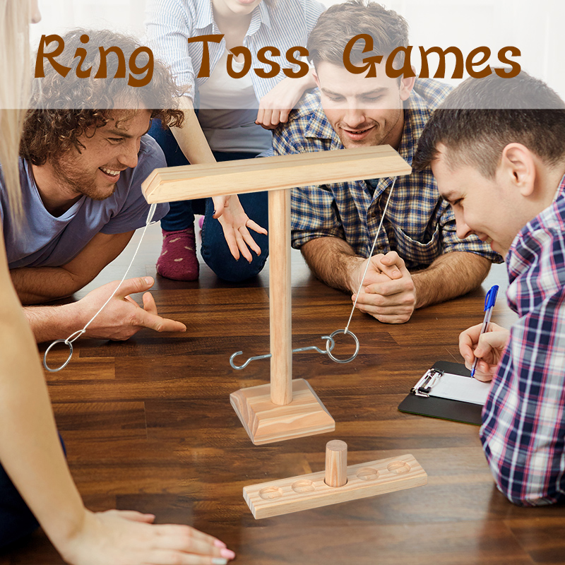 Party Games Kids Outdoor - Çocuklar Yetişkinler için Halka Atma Oyunları