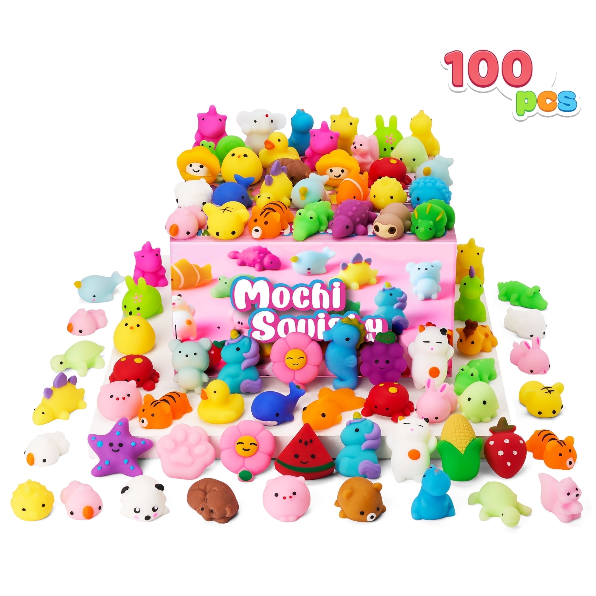 Party Games Kids Birthday - Joyfy 100 Adet Mini Hayvanlar ve