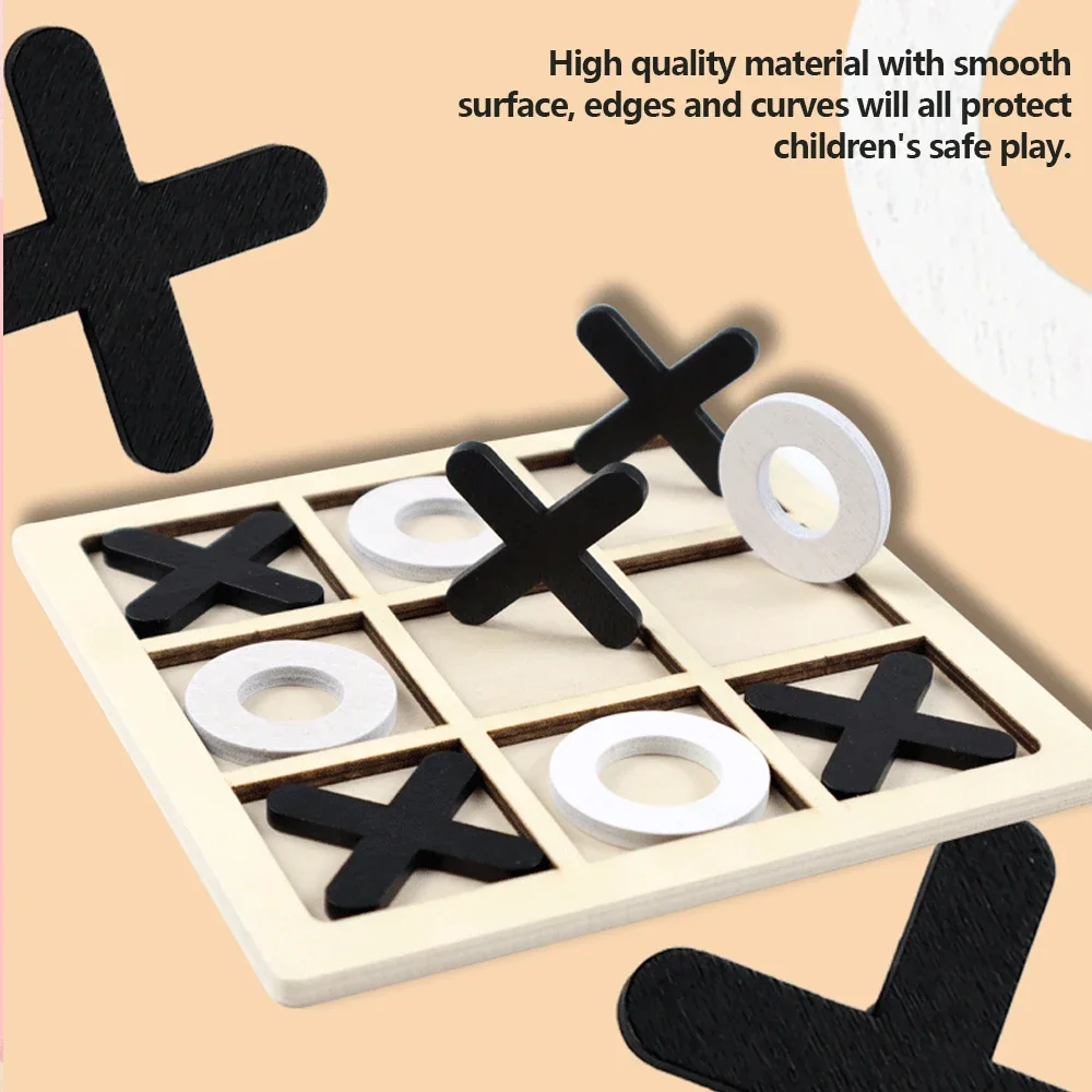 Ahşap XO Tic Tac Toe Oyunu Min - Party Games Kids Indoor incelemesi ve fiyatı
