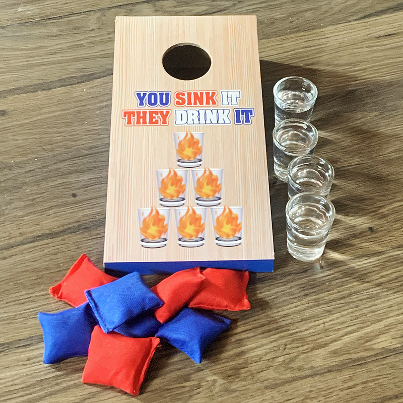 1 takım ahşap fırlatma oyun ta - Party Games Kids Outdoor incelemesi ve fiyatı