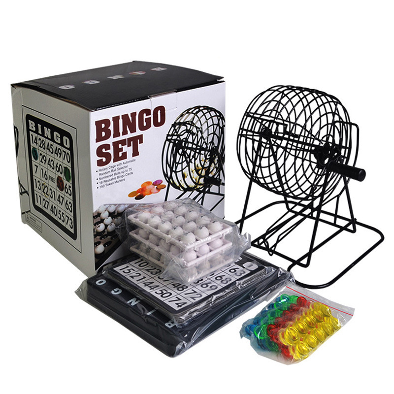 Bingo Piyango Makinesi Çelik B - Party Games Large Groups incelemesi ve fiyatı