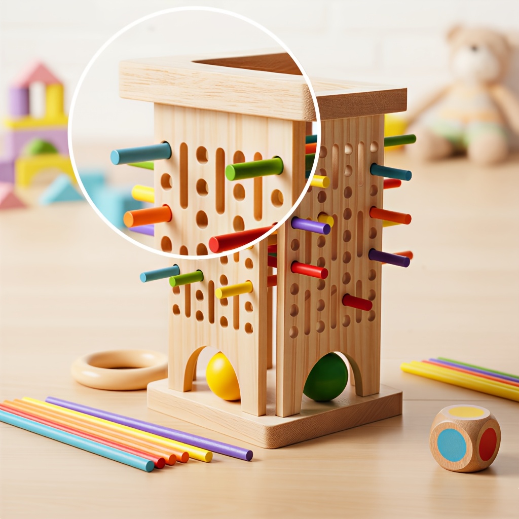 Montessori Ahşap Tahta Oyunu R - Party Games Kids Indoor incelemesi ve fiyatı