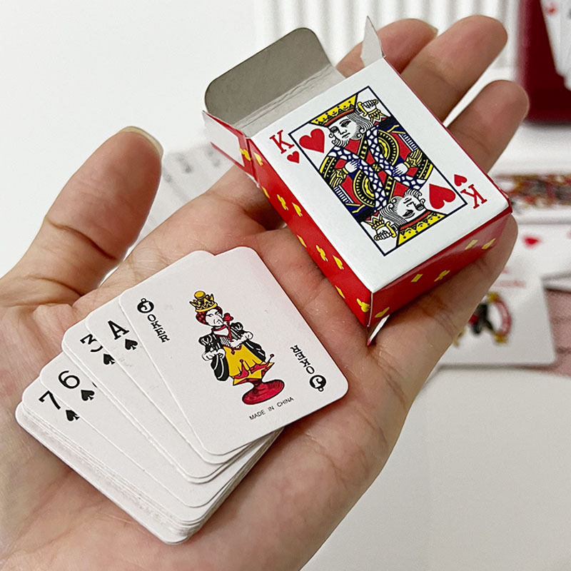 5 Adet Mini Poker Oyun Kartlar - Party Games Juegos De Mesa incelemesi ve fiyatı