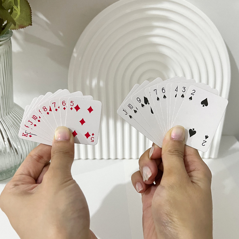 5 Adet Mini Poker Oyun Kartlar - Party Games Juegos De Mesa incelemesi ve fiyatı