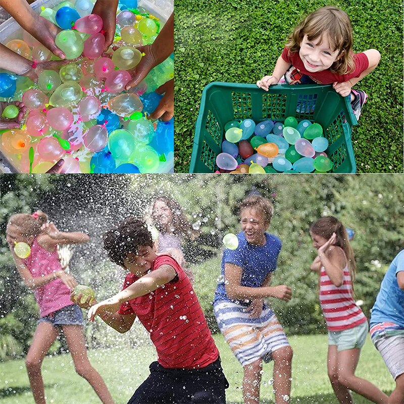 500 adet/grup Su Bombaları Bal - Party Games Kids Outdoor incelemesi ve fiyatı