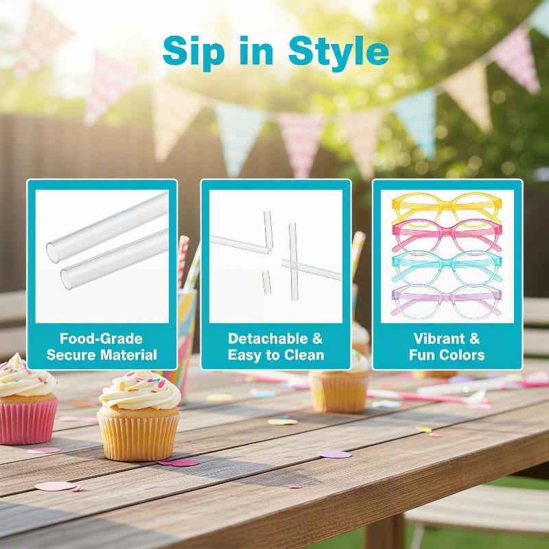 5 adet komik gözlük şekilli iç - Party Games Kids Birthday incelemesi ve fiyatı