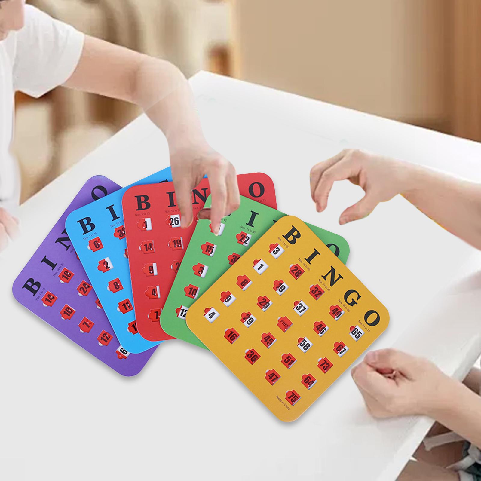 5 Adet Büyük Baskılı Bingo Kar - Party Games Large Groups incelemesi ve fiyatı