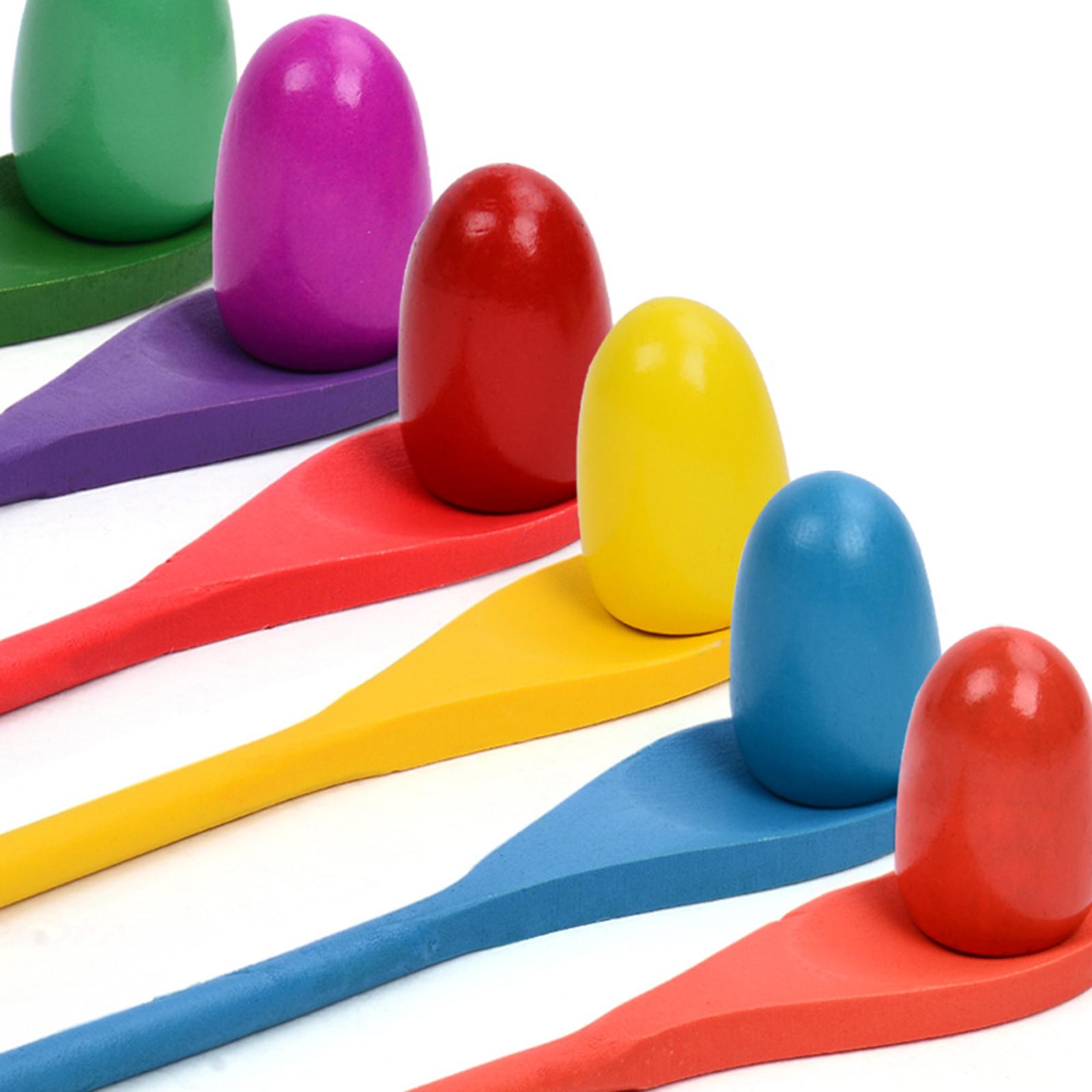 6 adet yumurta kaşığı yarış oy - Party Games Kids Outdoor incelemesi ve fiyatı