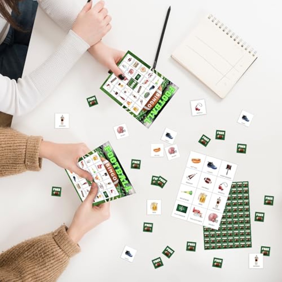 Futbol Partisi Bingo Oyun Kart - Party Games Large Groups incelemesi ve fiyatı